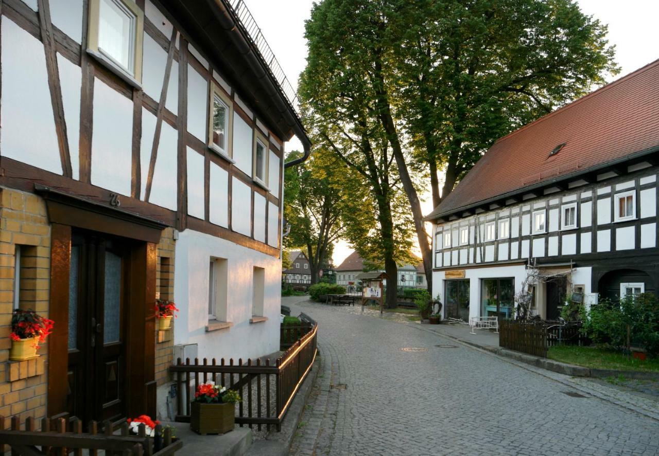 Ferienwohnung Goldberghaus Mauve Großschönau Exterior foto